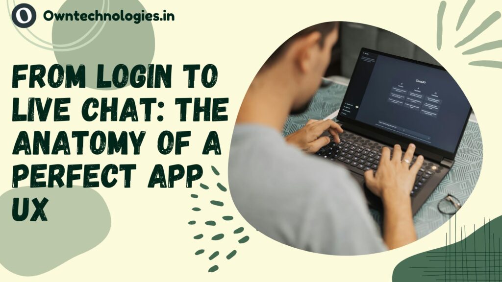 Login Screen UX Design Example – OwnTechnologies