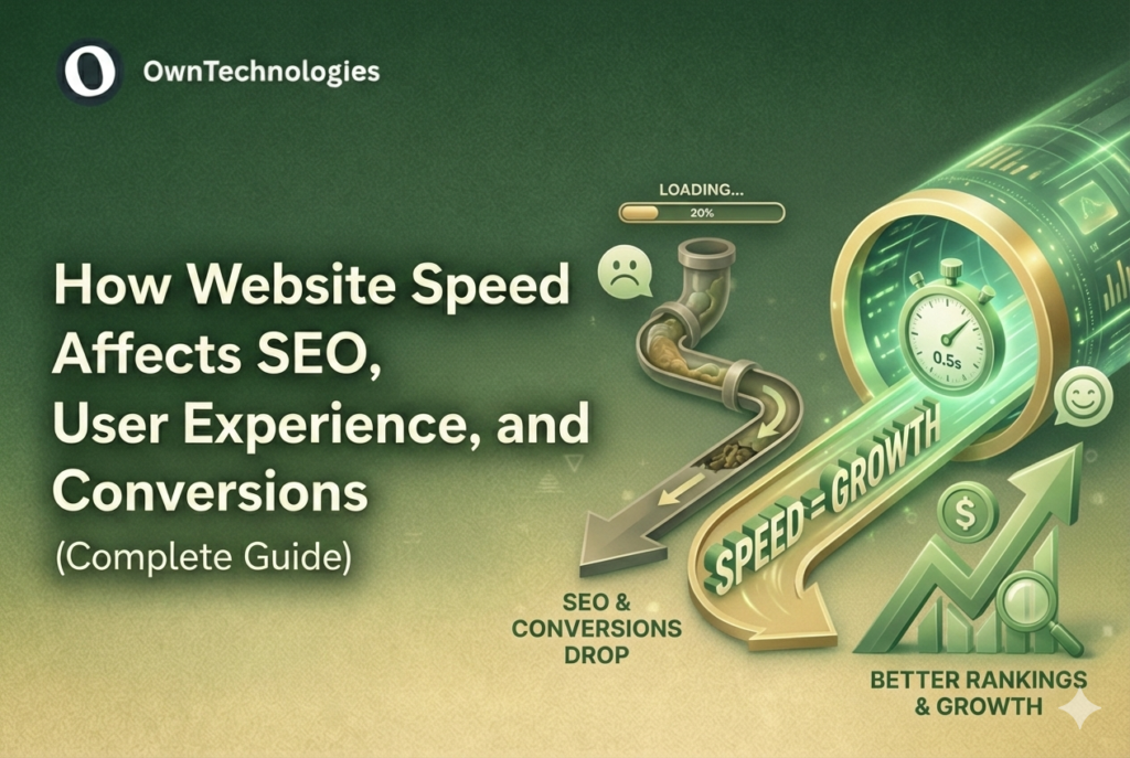 How Website Speed Affects SEO, UX & Conversions
