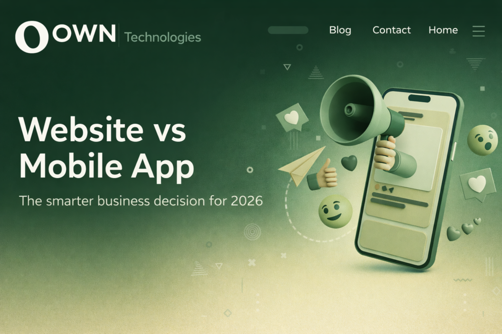 Website vs Mobile App