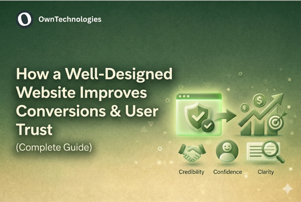 Well-Designed Website Improves Conversions