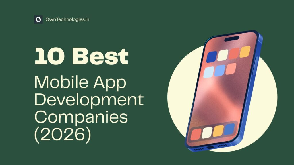 15 Best Mobile App Development Companies (2026)