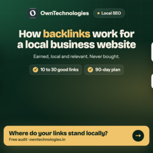 How backlinks work for a local business website: chamber, supplier and local news links versus bulk spam links