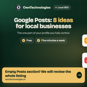 Google Business Profile Posts ideas for local businesses shown on a phone with a live availability post